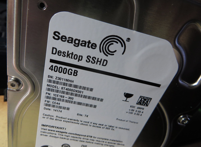 Гибридный жесткий диск Seagate
