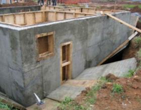 Монолитный дом из бетона купить сухие строительные смеси кладочные растворы