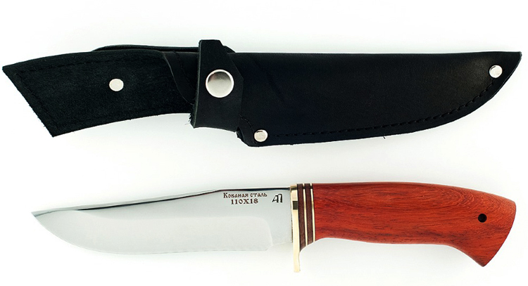 Красивый нож 110х18