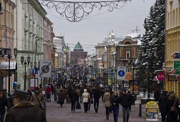 Люди в Нижнем Новгороде