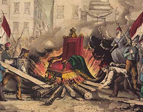 Основные события революции во Франции 1848 года