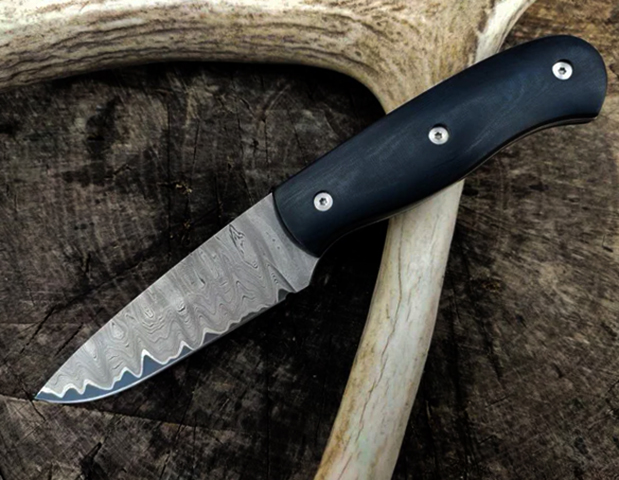 Кухонный нож со сталью K390