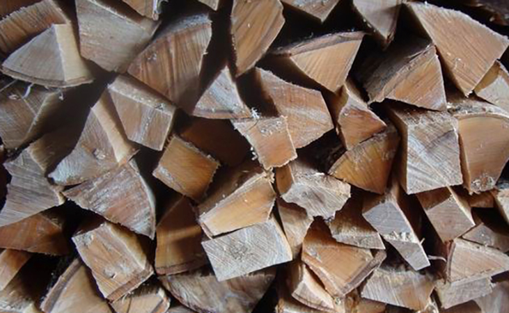 Колотые осиновые дрова
