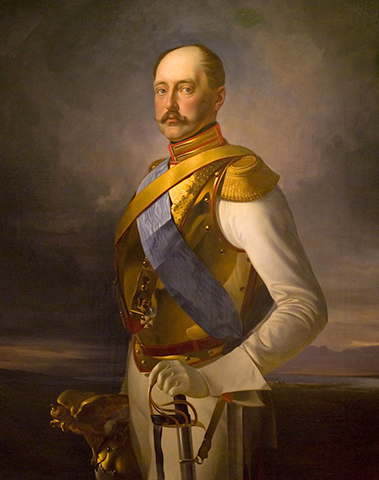 Николая I на портрете Владимира Сверчкова (1856)