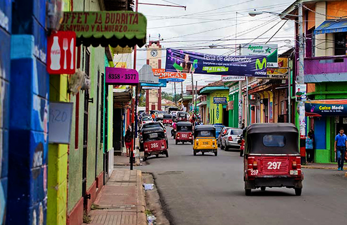 Улица в Никарагуа