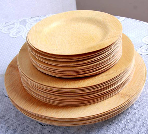 Тарелки из бамбука